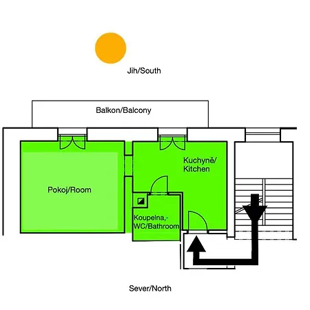 Apartman U Jezera Lipno - Nové